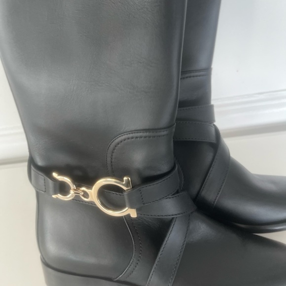 Salvatore ferragamo riding boots size 6 NWT - Picture 4 of 14